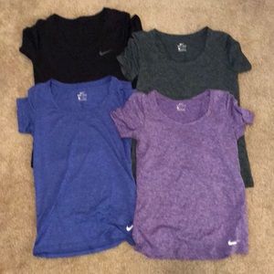 4 dry fit Nike shirts